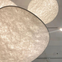 Japandi design hanglamp in de vorm van een verlengd paneel – moderne elegantie