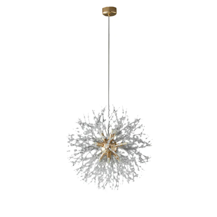 Exclusieve kroonluchter met kristallen – Elegante plafondlamp voor verfijnde interieurs