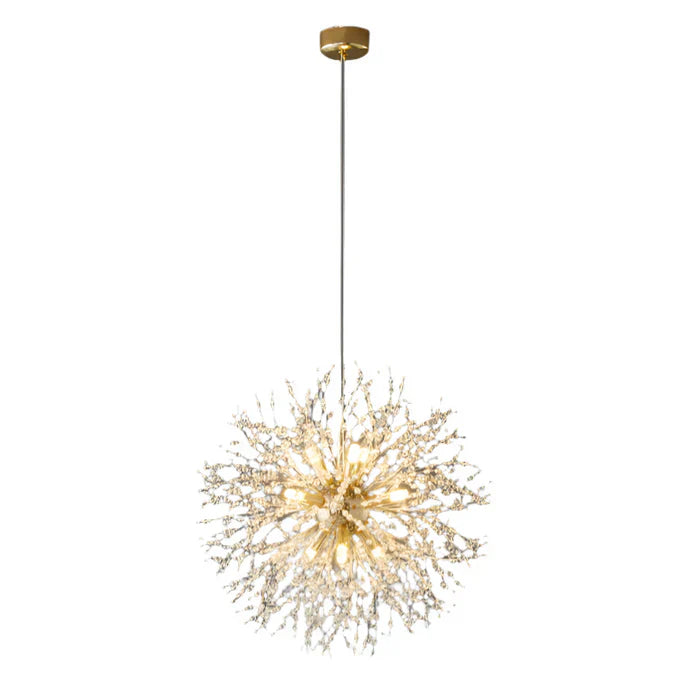 Exclusieve kroonluchter met kristallen – Elegante plafondlamp voor verfijnde interieurs