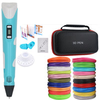 3D Print Pen DIY Tekenpen met 200M PLA Filament Kinderen Cadeau