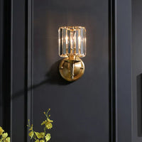 Elegante Wandlamp in Kristal in Glamourstijl