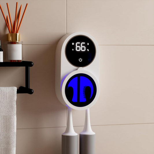 Slimme UV Tandenborstel Sterilisator | Hygiënische tandenborstelhouder met automatische desinfectie