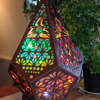 ArtiShine | Diamanten Boheemse Lamp | Inclusief USB LED-lamp T.W.V €15,-