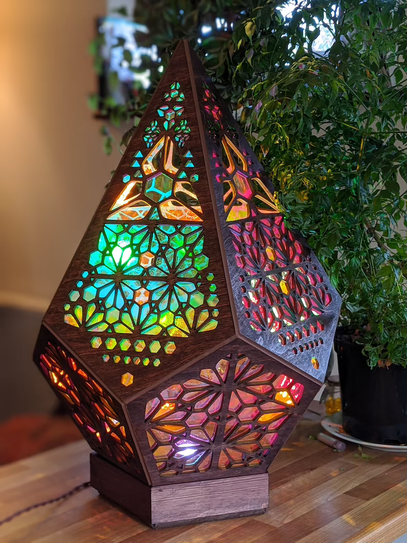 ArtiShine | Diamanten Boheemse Lamp | Inclusief USB LED-lamp T.W.V €15,-
