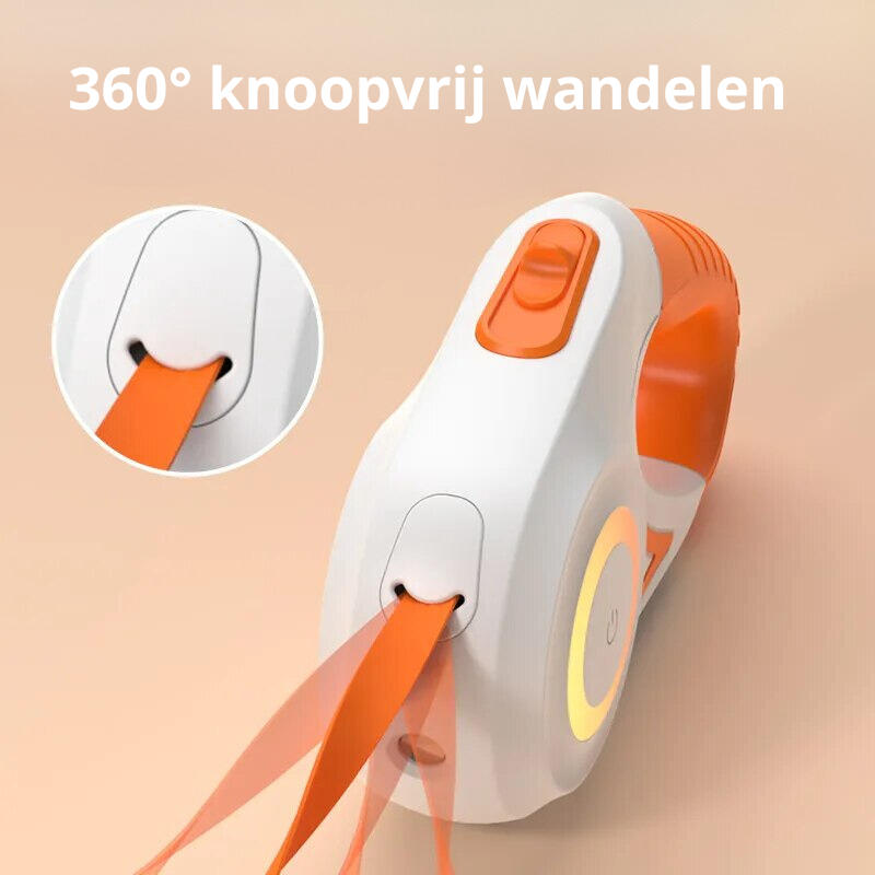 NoblePaws | LED hondenriem voor veilige avondwandelingen