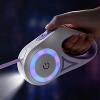 NoblePaws | LED hondenriem voor veilige avondwandelingen