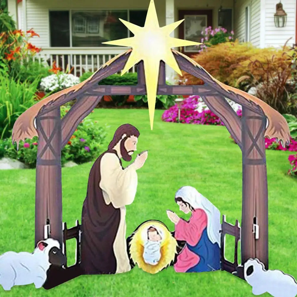 MajesticNativity |  Weerbestendige tuinelegantie voor kerstvreugde